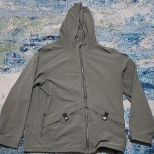 Under Armour Men's Olive Hooded Windbreaker